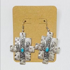 Vintage Cactus Earrings